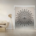 Glastür 2-flügelig magisches Mandala-6014-2flg